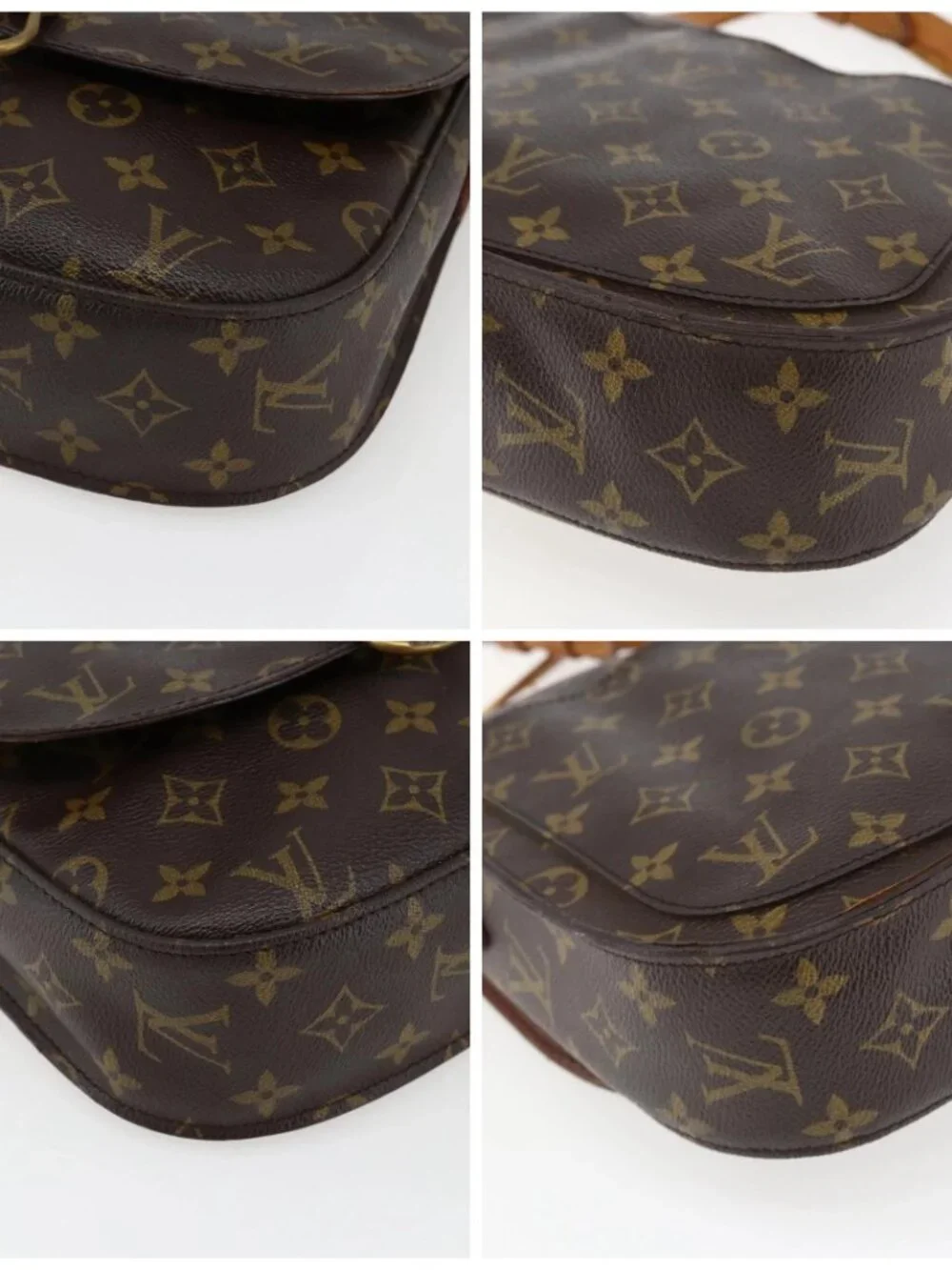 LOUIS VUITTON Monogram Saint Cloud GM Shoulder Bag